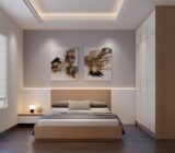 Decoration with ecological painting