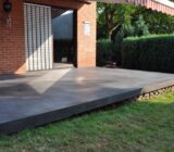 How is it external concrete concrete concrete?